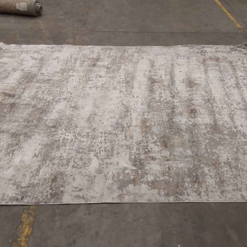 ROSSA FLATWEAVE CARPET - STONE COLOUR // SIZE: 275 X 380cm