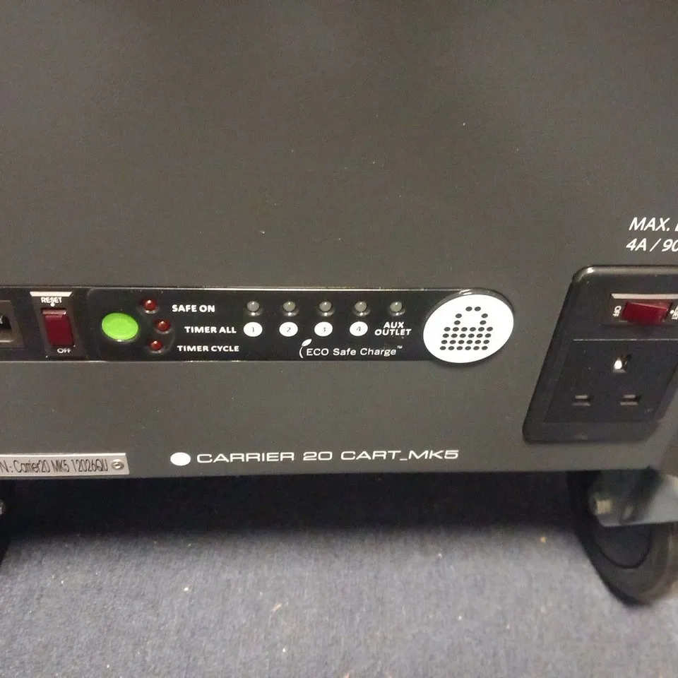 LOCK N CHARGE CARRIER 20 CART™ - 20 BAY STORE AND CHARGE