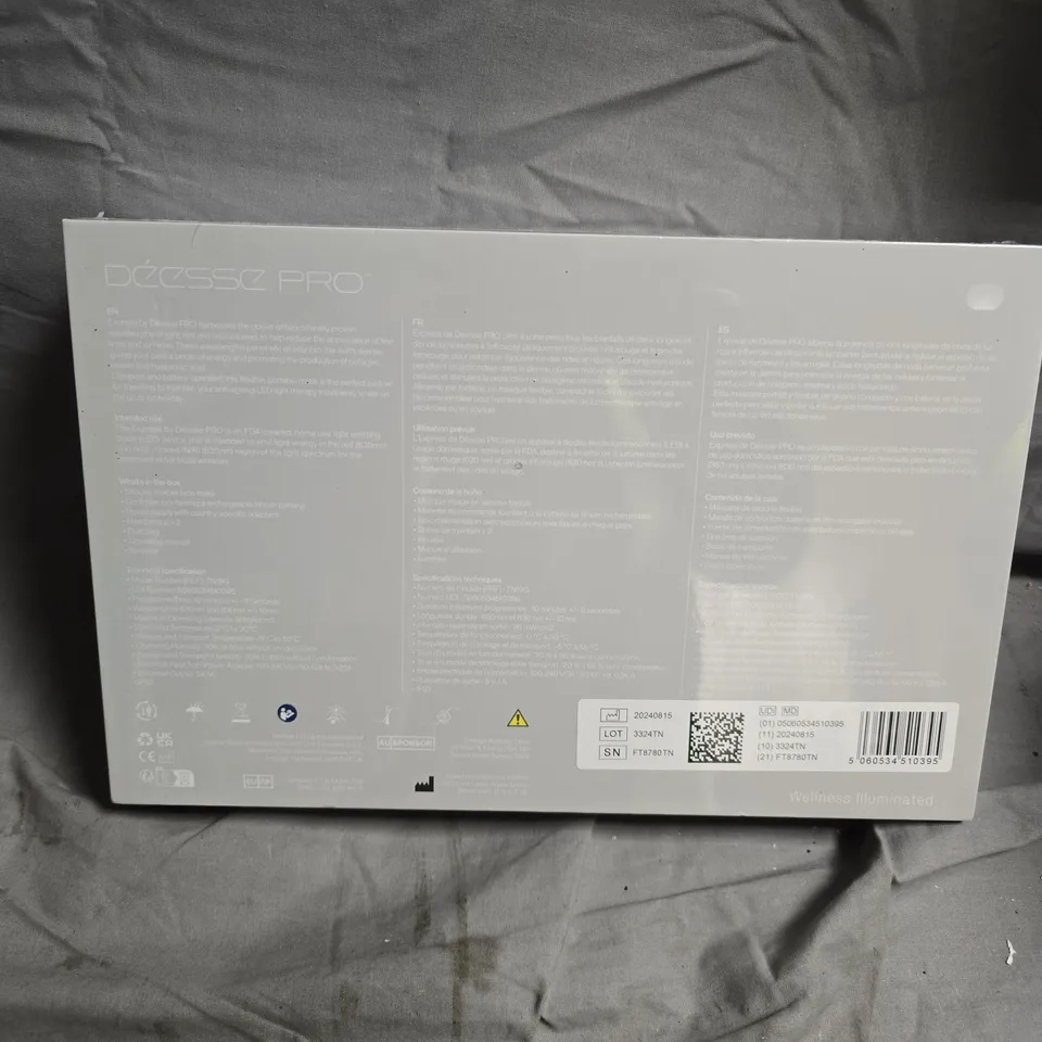 LED LIGHT THERAPY TRAVEL MASK – SEALED BOXED