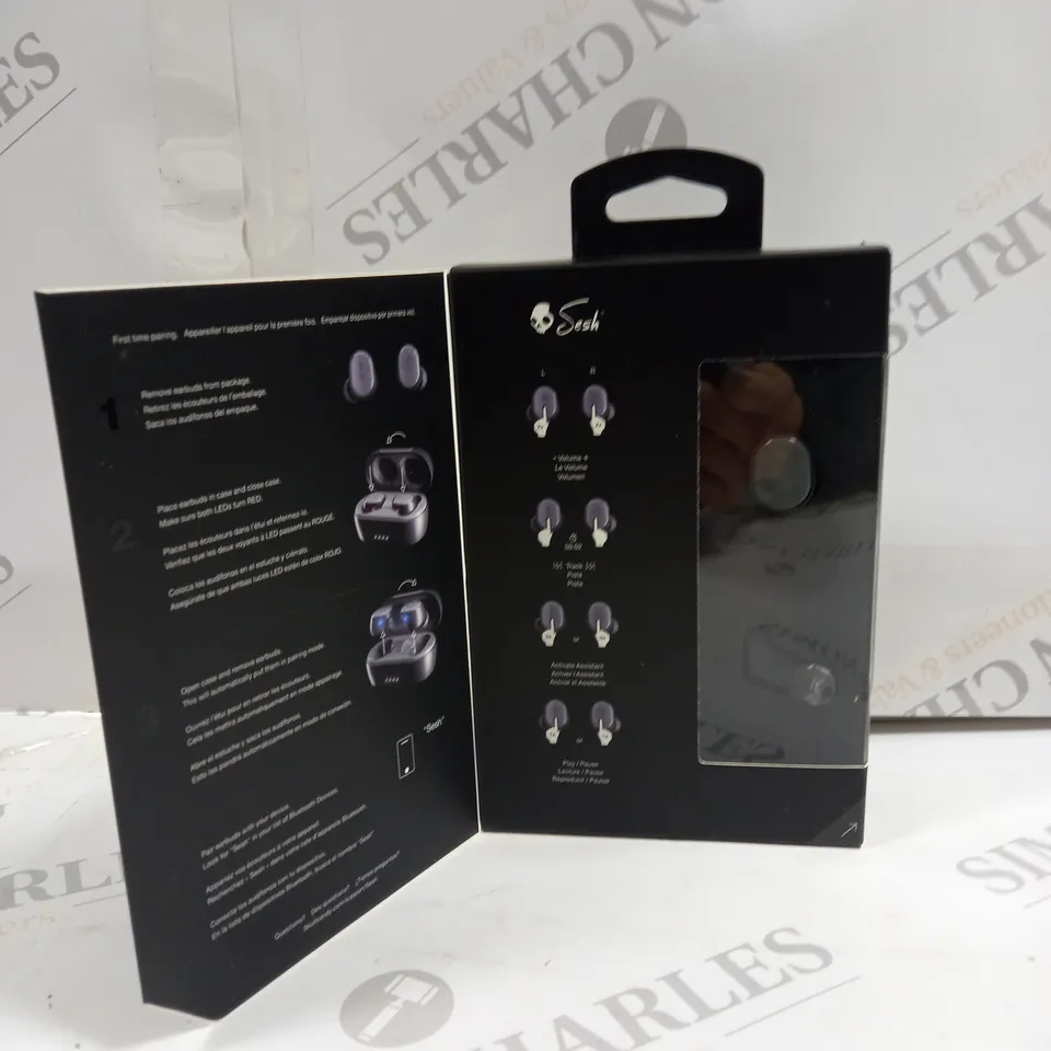 SKULLCANDY TRUE WIRELESS EARBUDS BOXED 