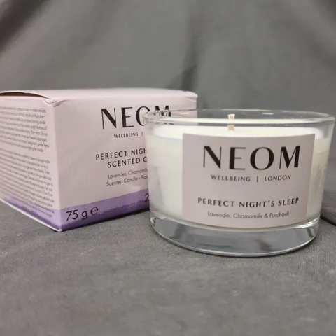 NEOM PERFECT NIGHT'S SLEEP SCENTED CANDLE - LAVENDER, CHAMOMILE & PATCHOULI