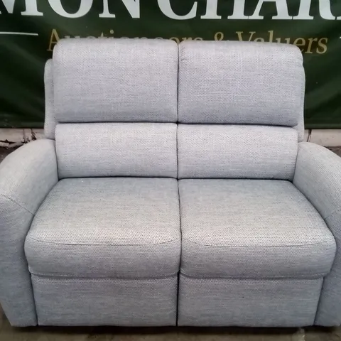 DESIGNER G PLAN HAMILTON 2 SEATER SOFA - DOMASO SKY FABRIC