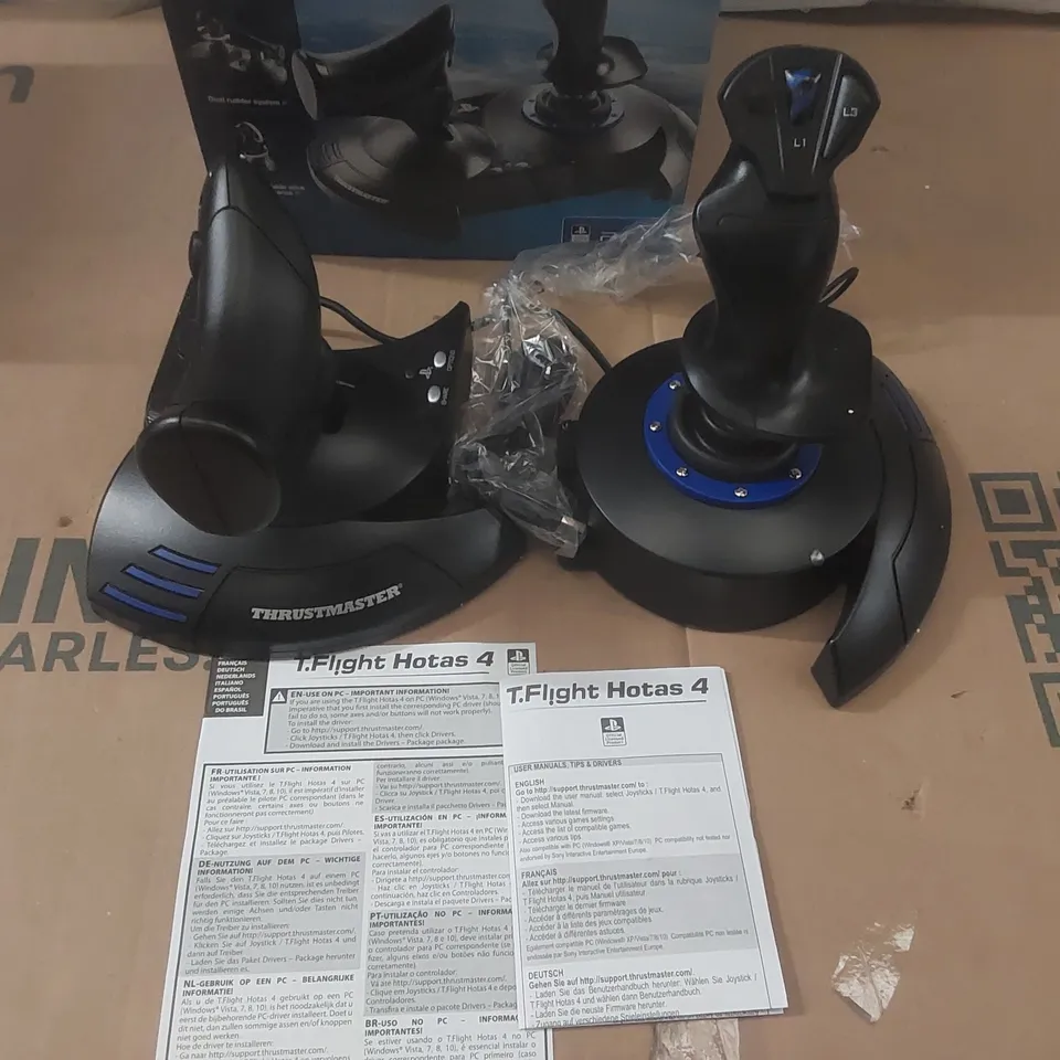 BOXED THRUSTMASTER T.FLIGHT HOTAS 4 REALISTIC JOYSTICK