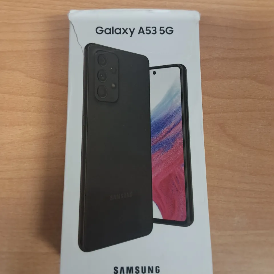 BOXED SAMSUNG GALAXY A53 5G IN BLACK - SM-A536U
