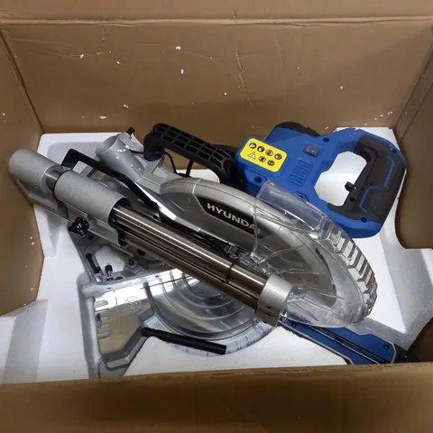 HYUNDAI 2000W ELECTRIC SLIDING POWER MITRE SAW