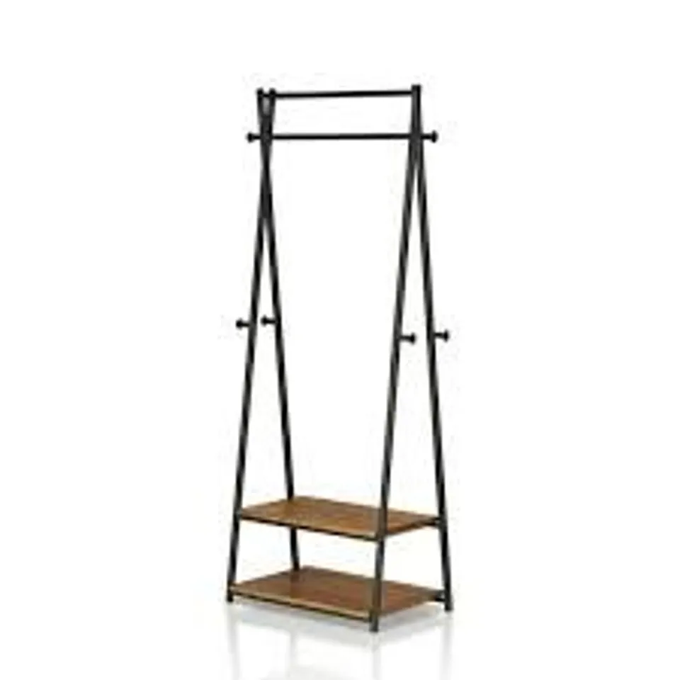 RACHELLE COAT STAND COLOUR STAINED WALNUT WOOD