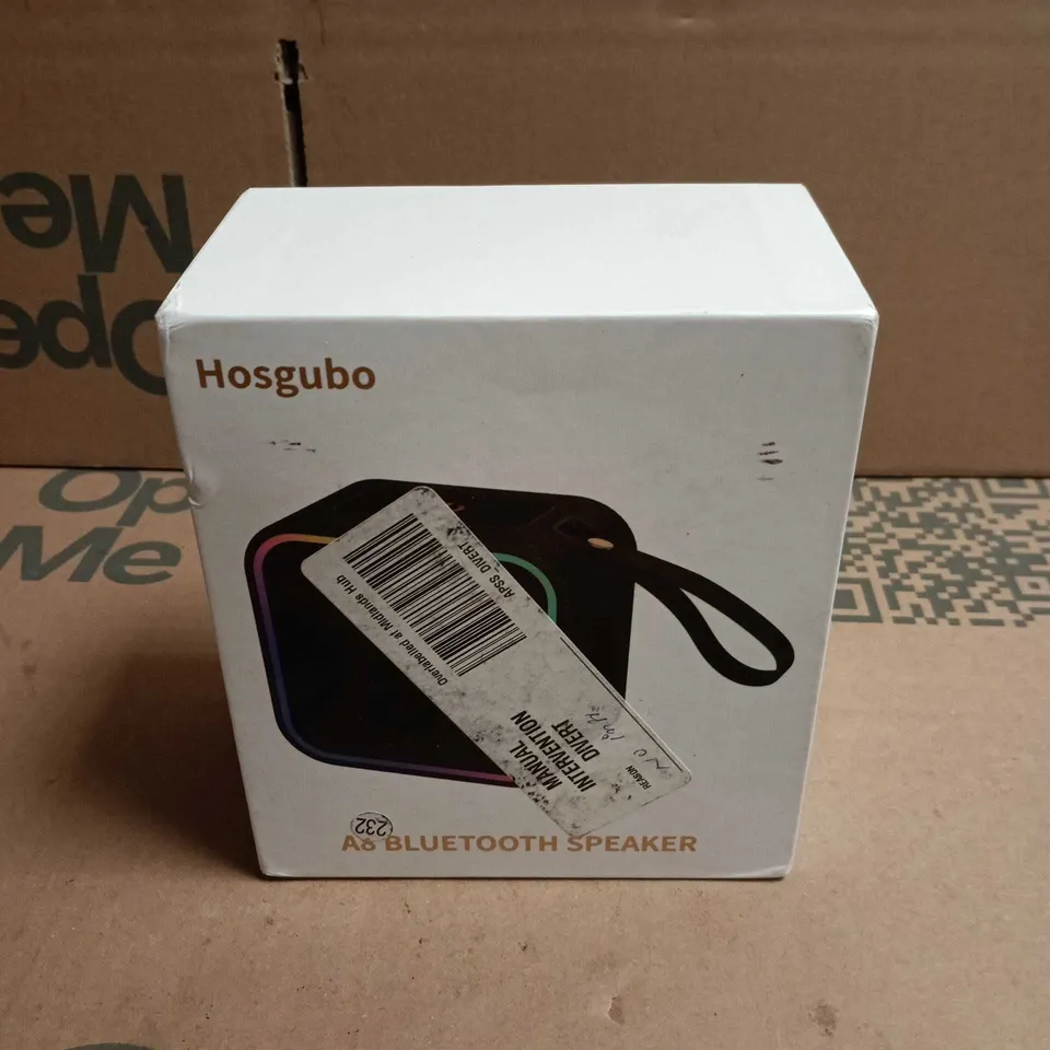HOSGUBO A8 BLUETOOTH SPEAKER BOXED