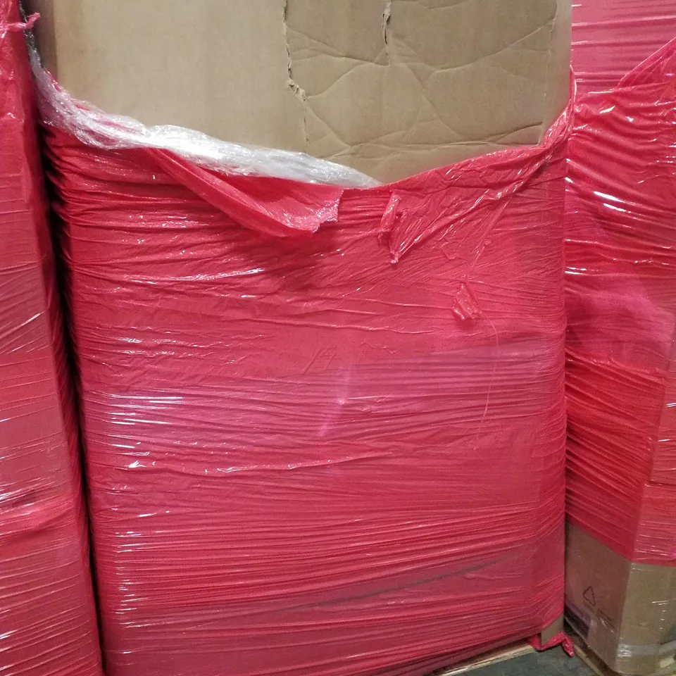 PALLET OF ASSORTED PRODUCTS INCLUDING AIR FRYER, GAMING MOUSE PAD, PUZZLE BOARD, EV CHARGER, ROUND BALLOON ARCH STAND
