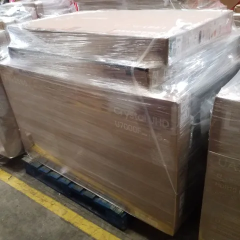 PALLET CONTAINING APPROXIMATELY 10 ASSORTED DAMAGED TVS