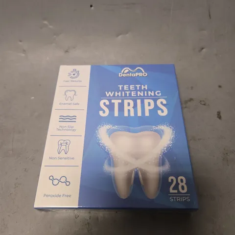 SEALED DENTAPRO TEETH WHITENING STRIPS