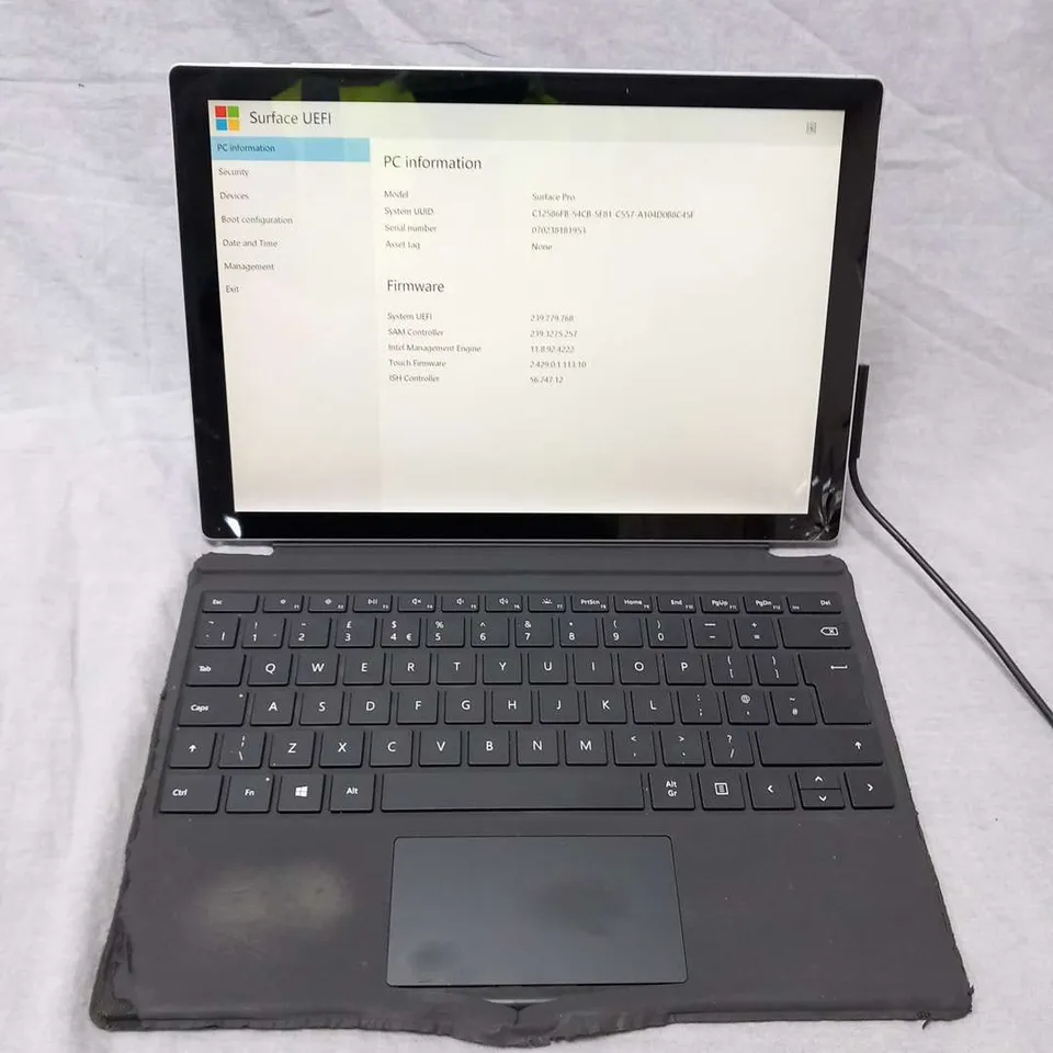 MICROSOFT SURFACE PRO 256GB
