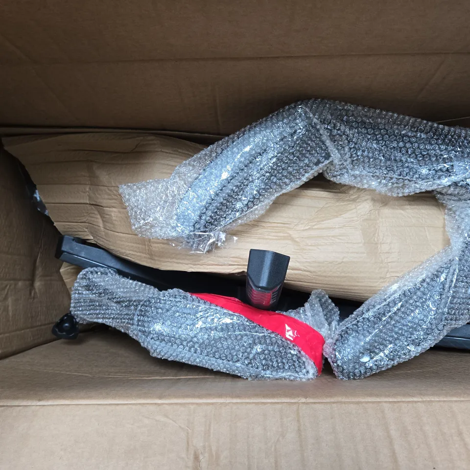 BOXED JESPOR GAMING CHAIR IN BLACK/GREY - COLLECTION ONLY