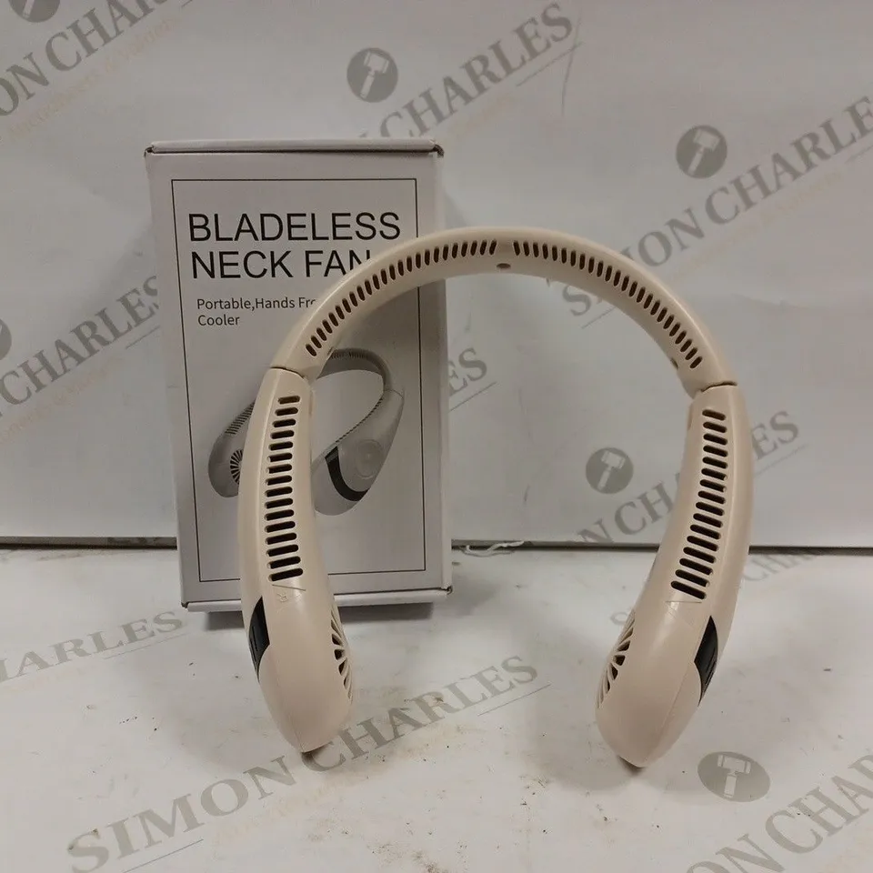 BLADELESS PORTABLE PINK NECK FAN