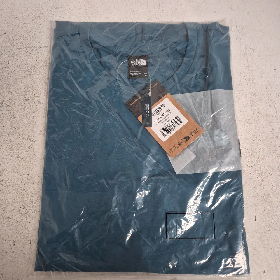 BAGGED THE NORTH FACE MEN'S T-SHIRT – MINERAL INK, REGULAR FIT, XXL