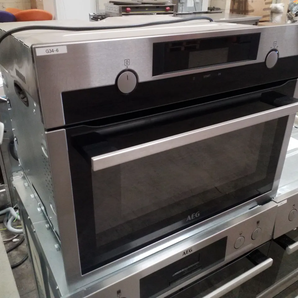 AEG KME525800M BUILT IN MICROWAVE WITH GRILL