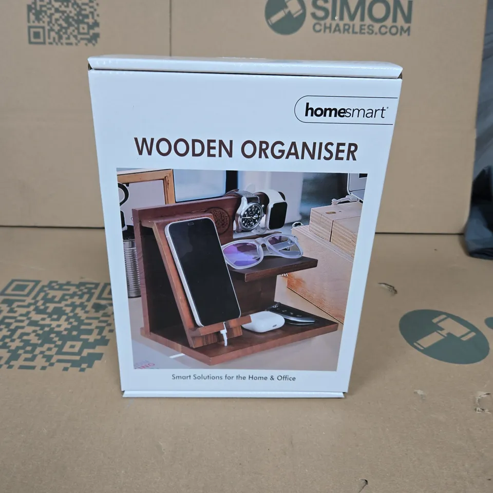 HOMESMART WOODEN ORGANISER