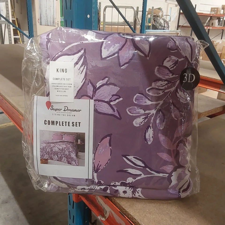 BAGGED SUPER DREAMER KING SIZE DUVET SET