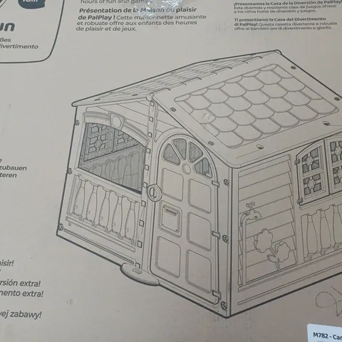BOXED PALPLAY HOUSE OF FUN - PINK - COLLECTION ONLY