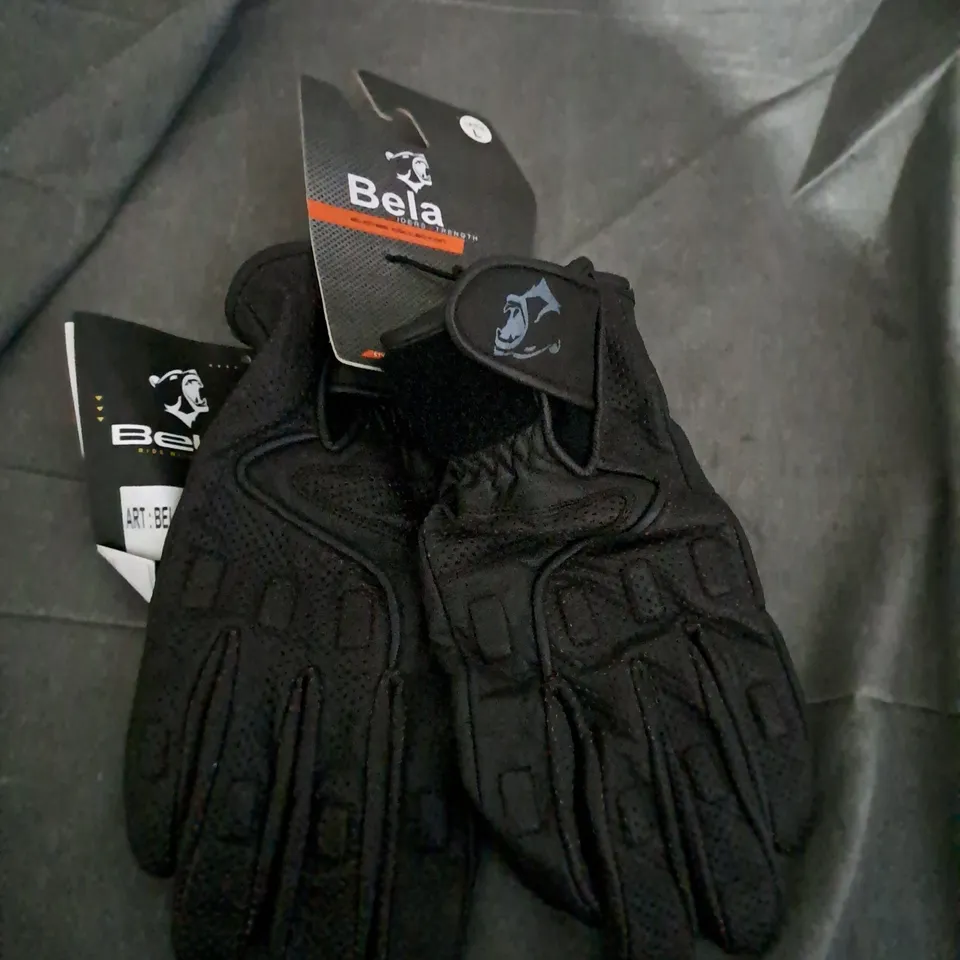 BELA RIDING GLOVES SIZE L 