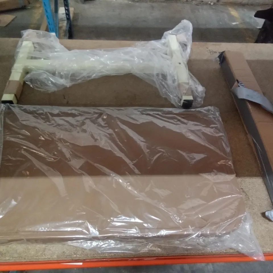 BOXED PERFORMANCE HEALTH OVERBED TABLE WITH CASTORS & RATCHET HANDLE