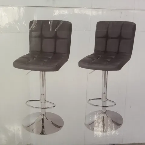 BOXED COOKE&LEWIS LAGAN GAS LIFT BAR STOOL