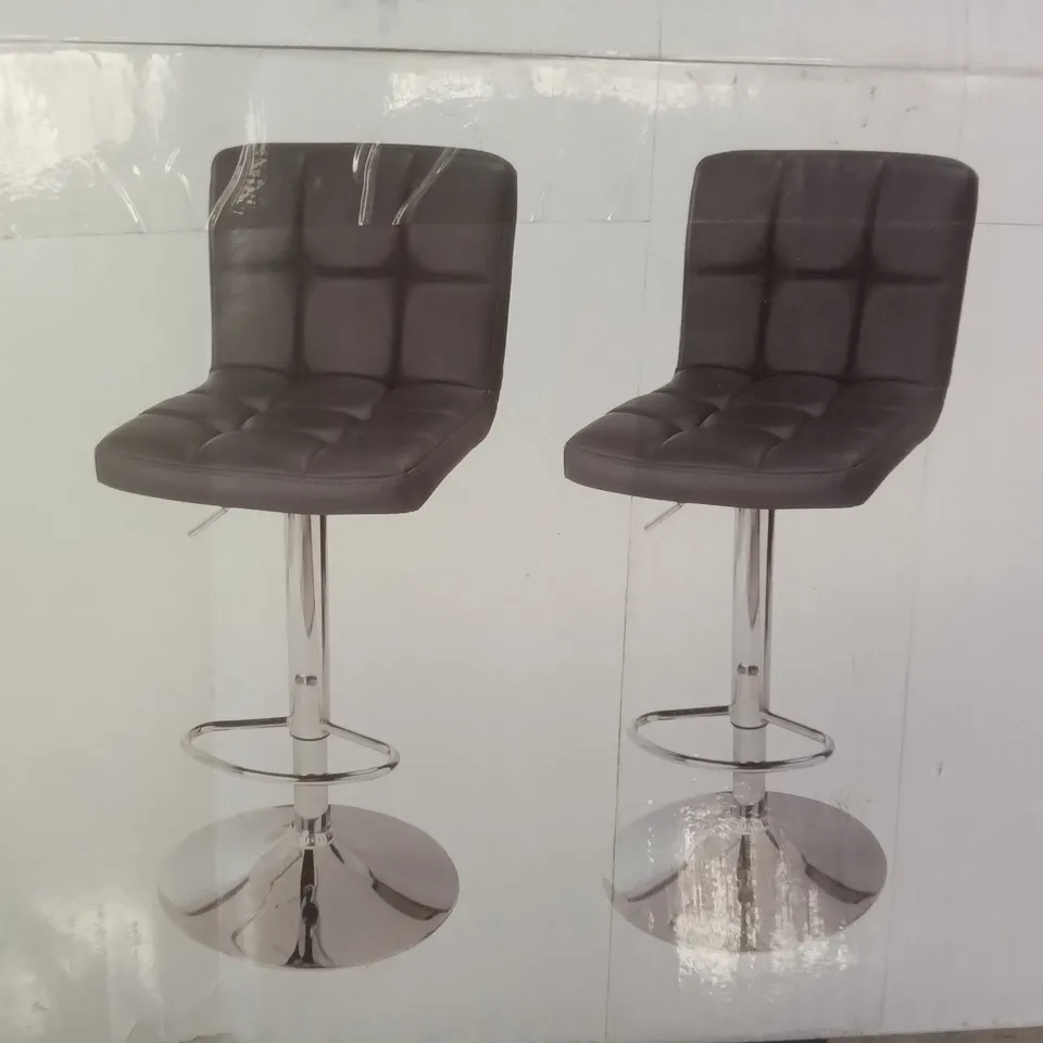 BOXED COOKE&LEWIS LAGAN GAS LIFT BAR STOOL