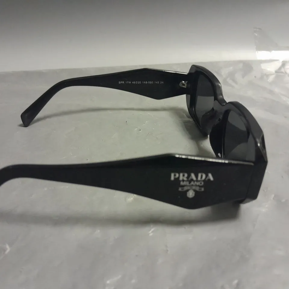 BOXED PAIR OF PRADA ALL BLACK GLASSES
