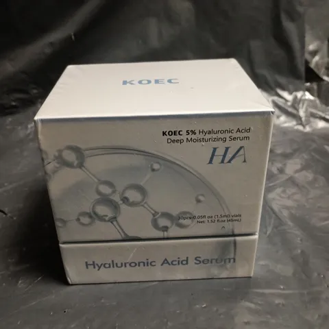 KOEC 5% HYALURONIC ACID DEEP MOISTURISING SERUM
