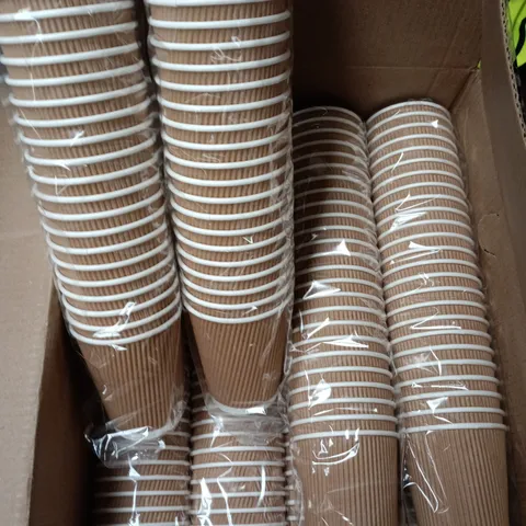 APPROXIMATELY 150 RIPPLE DISPOSABLE PAPER CUPS