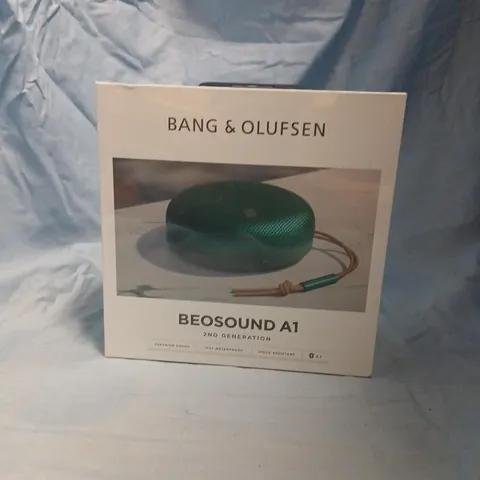 BANG & OLUFSEN BEOSOUND A1 2ND GENERATION PORTABLE BLUETOOTH SPEAKER – BOXED