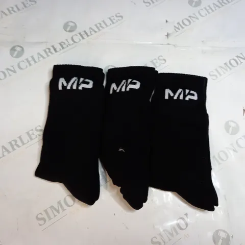 MP UNISEX CREW SOCKS ( 3 PACK )