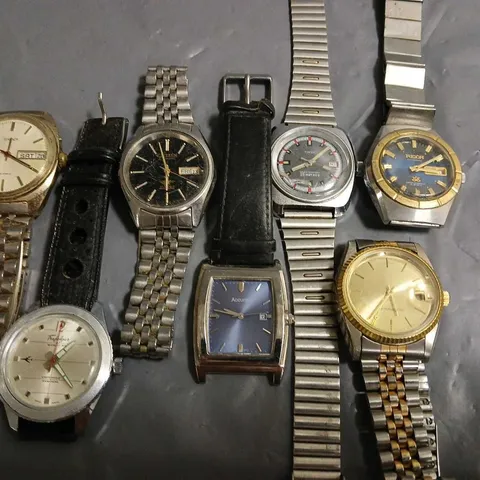 LOT OF 7 ASSORTED UNBOXED WATCHES TO INCLUDE RICOH, TIMEX AND CITIZEN