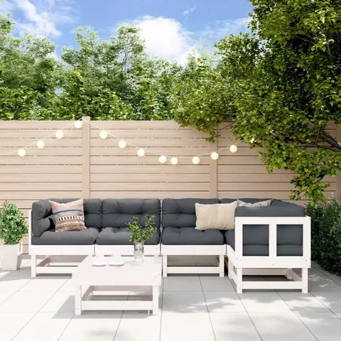 BOXED GARO 61CM WIDE OUTDOOR L-SHAPED PATIO SOFA
