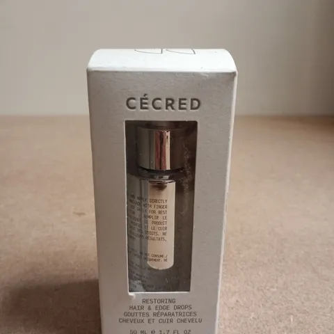 CÉCRÉD RESTORING HAIR & EDGE DROPS – 50 ML