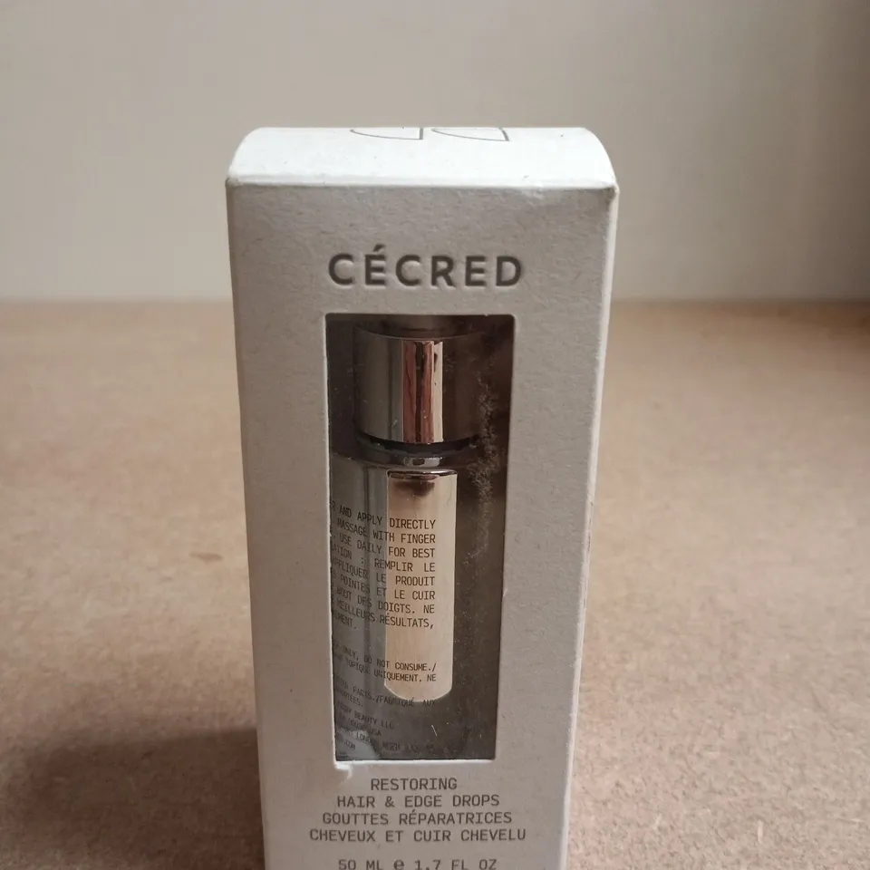CÉCRÉD RESTORING HAIR & EDGE DROPS – 50 ML