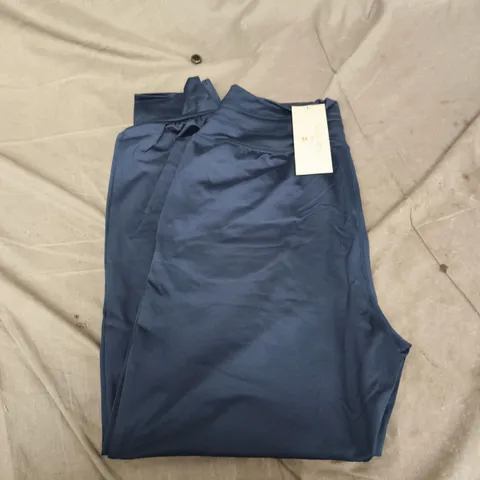 SWEATY BETTY LONDON - GAIA 29" PERFORMANCE YOGA PANTS  – NAVY BLUE, SIZE M