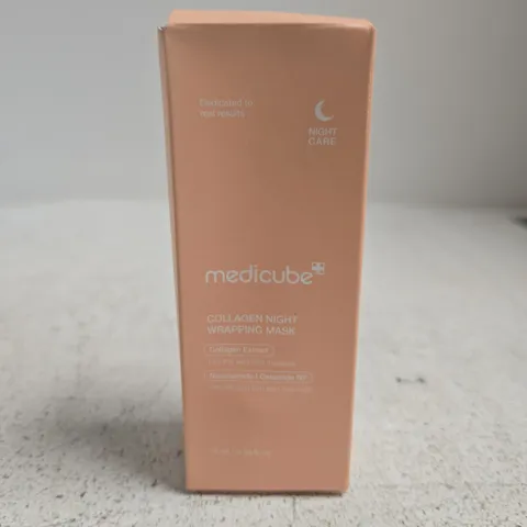 BOXED AND SEALED MEDICUBE COLLAGEN NIGHT WRAPPING MASK (75ML)