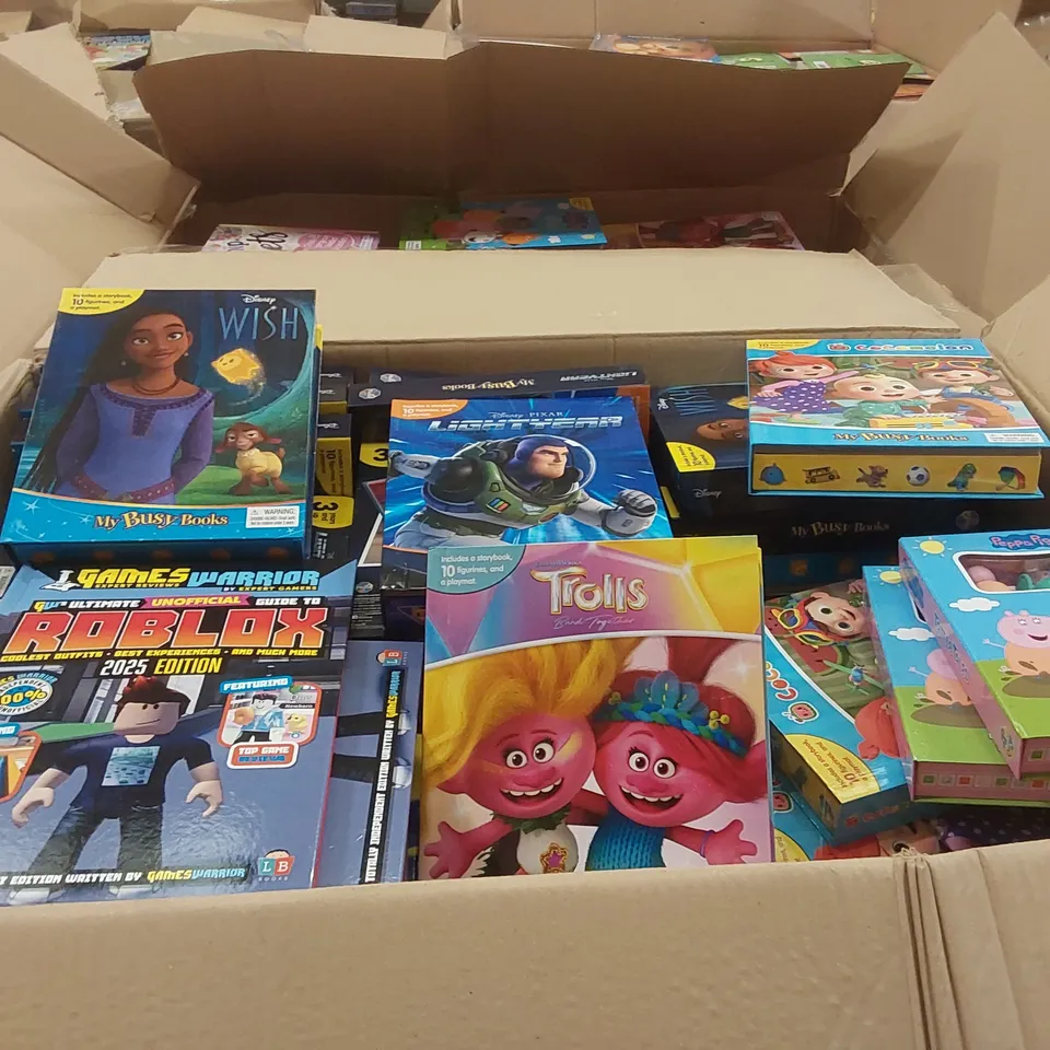 PALLET CONTAINING A LARGE QUANTITY OF ASSORTED CHILDREN'S BOOKS AND RELATED ITEMS 