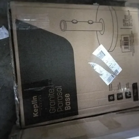BOXED GRANITE PARASOL BASE