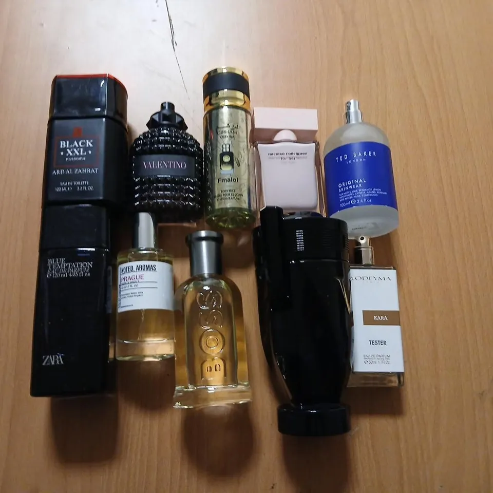 APPROXIAMTELY 10 ASSORTED UNBOXED FRAGRANCES