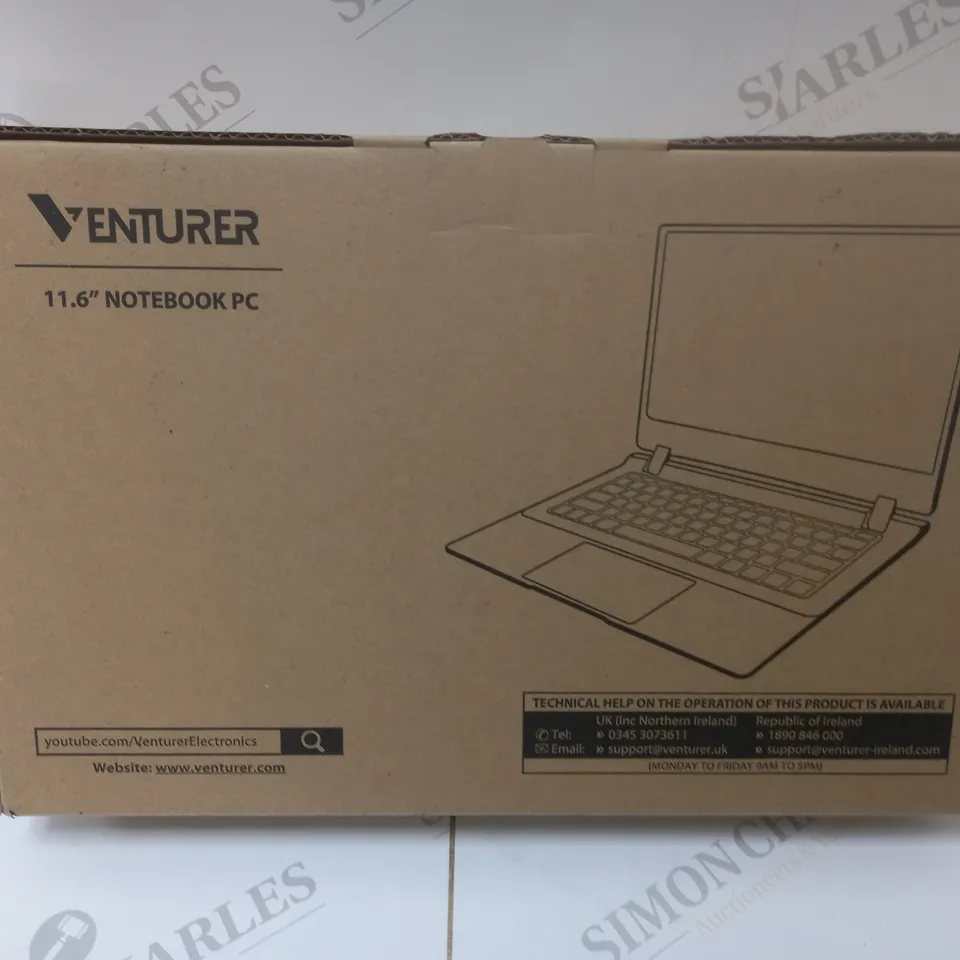 BRAND NEW BOXED VENTURER EUROPA 11 PLUS 11.6" NOTEBOOK PC