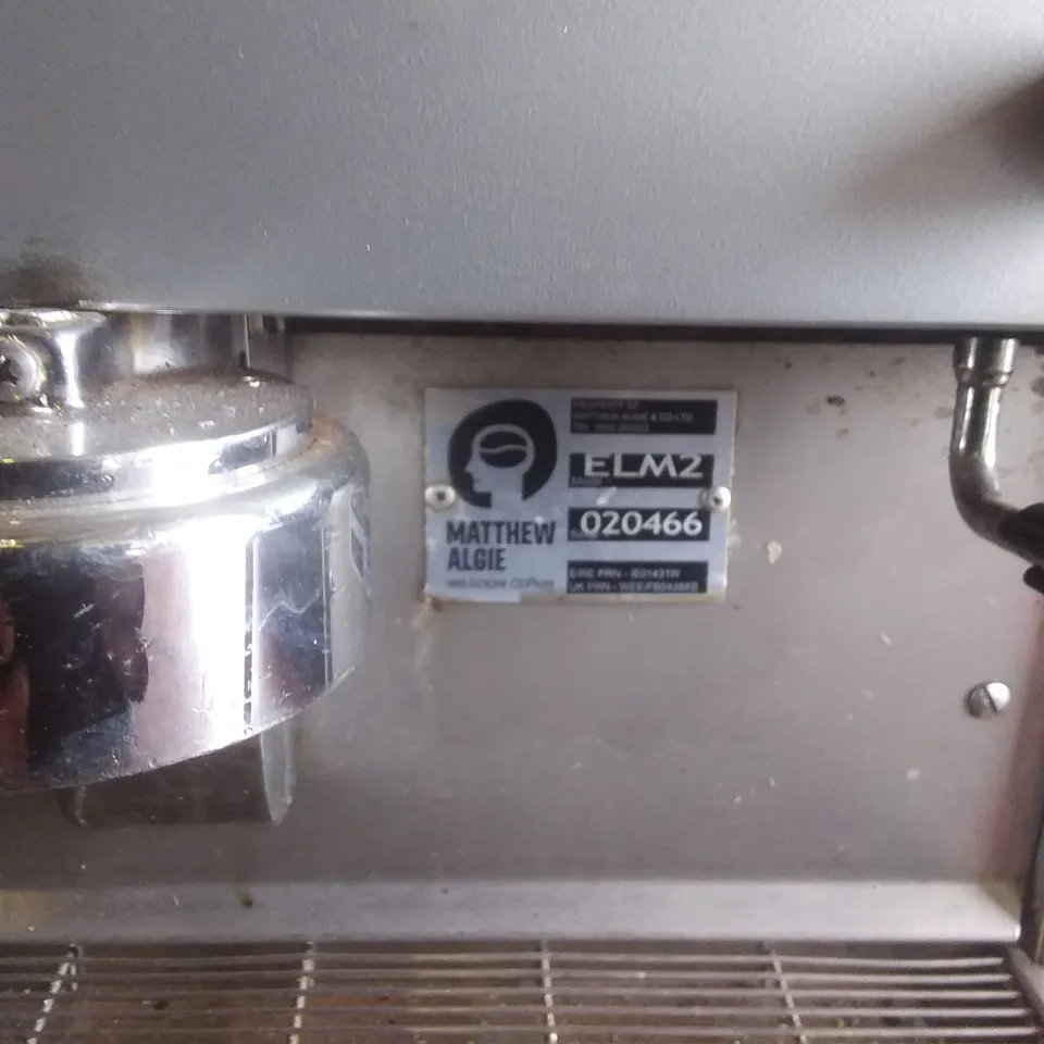 MATTHEW ALGIE ELEKTRA COFFEE MACHINE - ELM2 