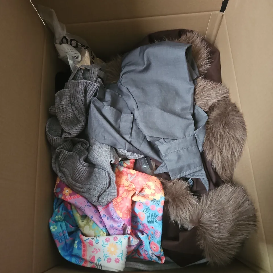 APPROXIMATELY 20 ASSORTED CLOTHING AND FASHION PRODUCTS IN VARIOUS STYLES AND SIZES - COLLECTION ONLY