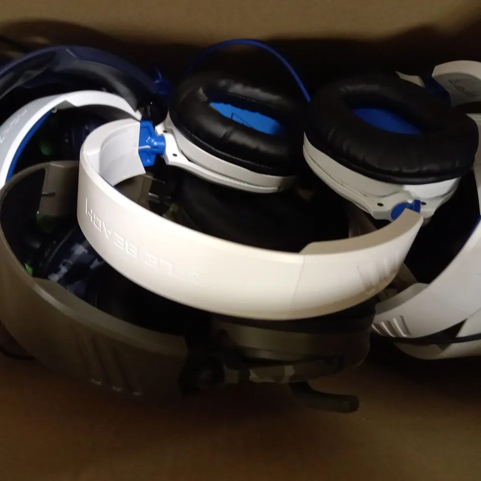 LOT OF 14 TURTLE BEACH GAMING HEADSETS