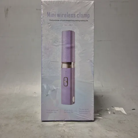 SEALED MINI WIRELESS CLAMP FOR HAIR 