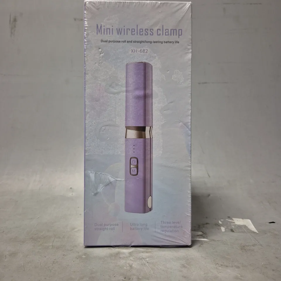 SEALED MINI WIRELESS CLAMP FOR HAIR 