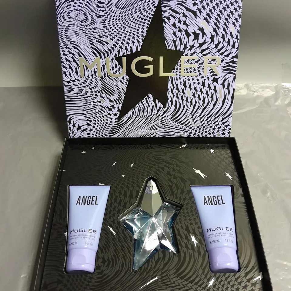 BOXED MUGLER ANGEL FRAGRANCE & BODY COLLECTION