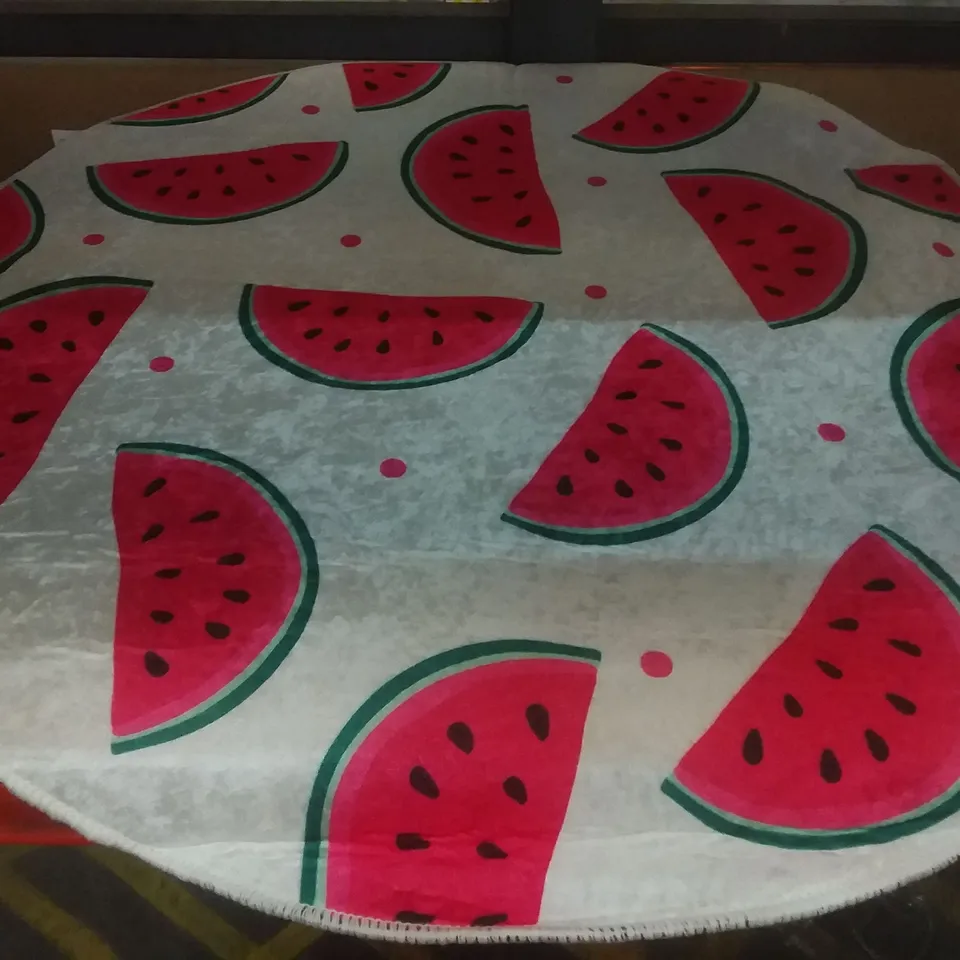 WATERMELON PRINT BATH MAT 