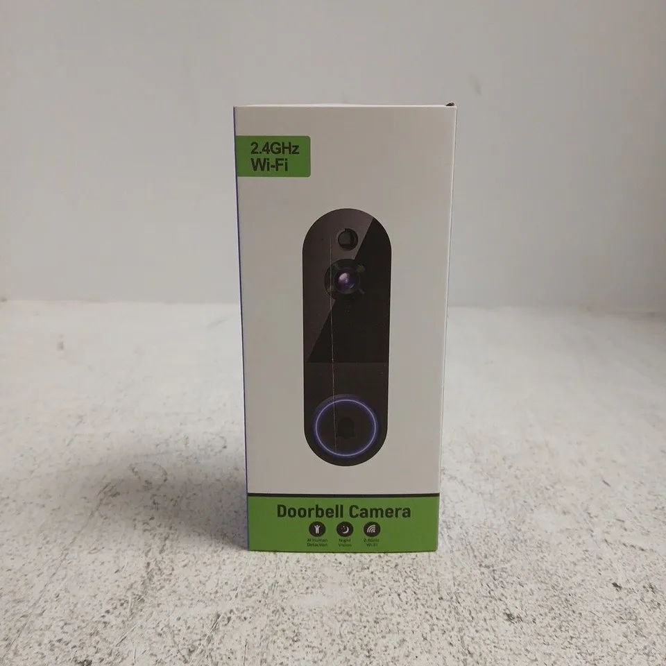 UNBRANDED DOORBELL CAMERA – 2.4GHZ WI-FI, BOXED