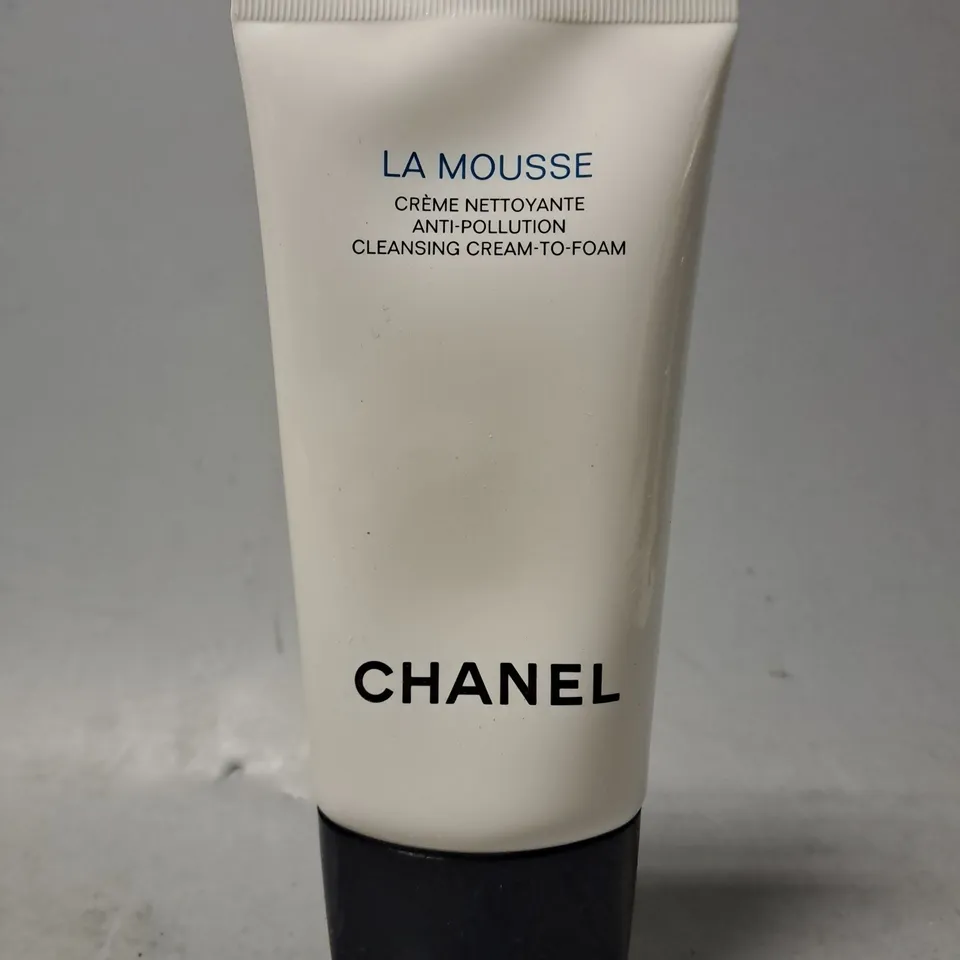 CHANEL LA MOUSSE CREME CLEANSING CREAM TO FOAM